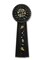 Beistle Pack of 3 Black and White "Over The Hill" Birthday Party Deluxe Rosette Ribbons 13.5"